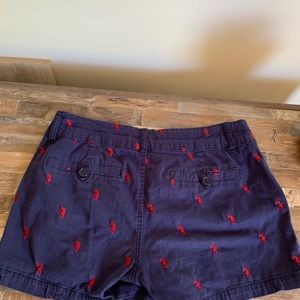 Shorts - Seahorse navy summer shorts Shorts - Seahorse navy summer shorts